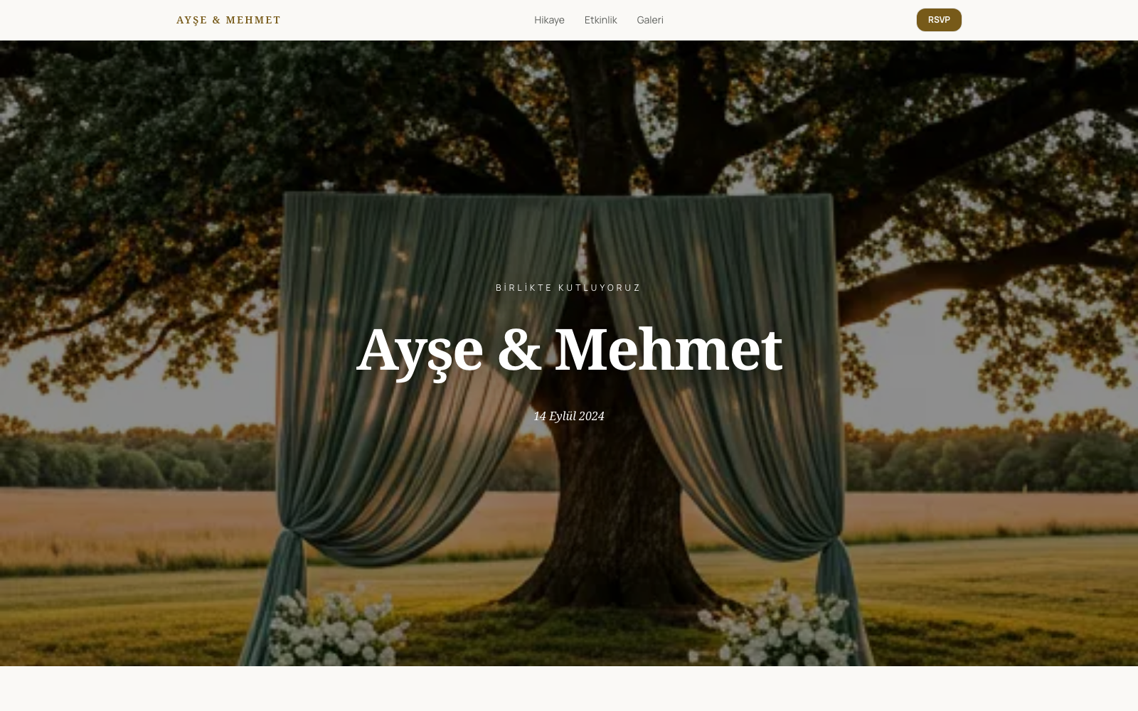 Tema 4 · Organic Sage tema önizlemesi